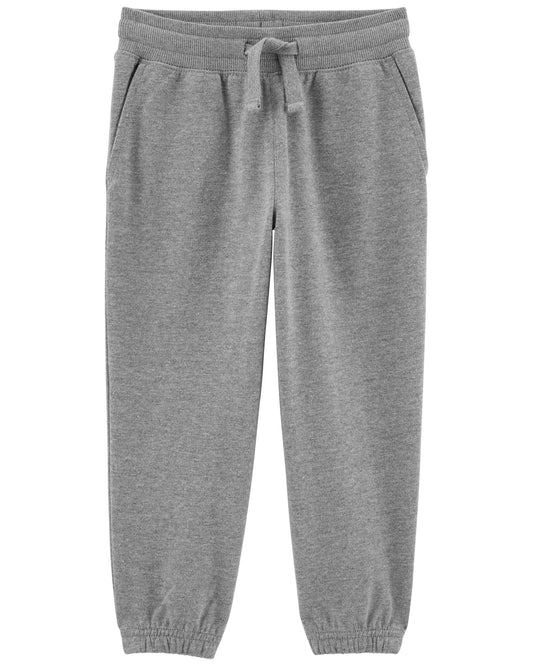 Joggers sin cordones de ajuste relajado para niños pequeños