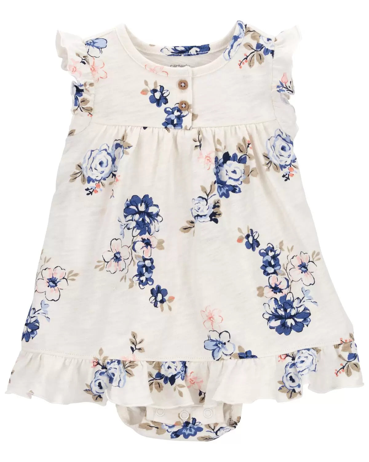 Conjunto de vestido  y cárdigan de 2 piezas para bebé