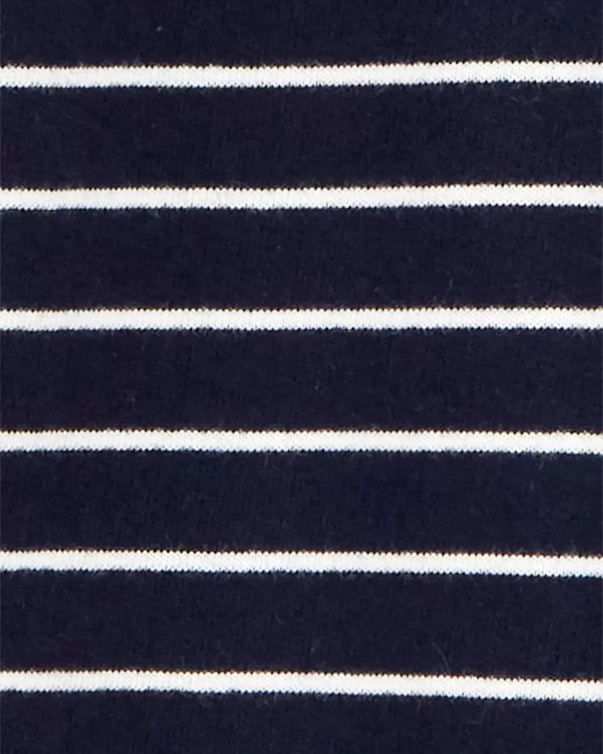 Mono de felpa francesa a rayas bebé